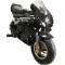 Mini motocicleta copii MiniRocket PS88 50cc negru