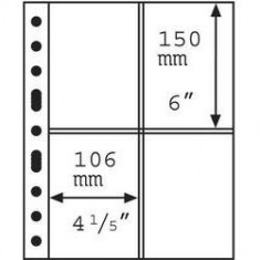 Set folii GRANDE2CT (A4) pentru carti postale (5 folii)