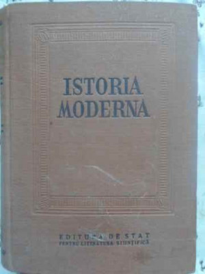 ISTORIA MODERNA VOL.1 1640-1789-SUB REDACTIA B.F. PORSNEV, S.D. SCAZCHIN, V.V. BIRIUCOVICI foto