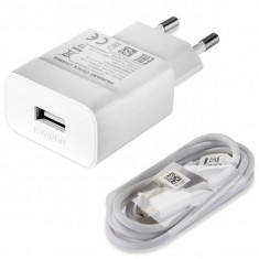 Incarcator Retea Priza Original Huawei HW-059200EHQ 2A Quick Charge Cablu Type-C - Bulk foto