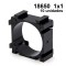 Set suport constructie baterie 18650 1x1 - 10 buc