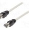 Cablu patch cord, Cat 8.1, lungime 0.5m, S/FTP, LOGILINK - CQ8022S