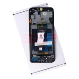 LCD+Touchscreen cu Rama Samsung Galaxy A05s / A057 BLACK Original Service Pack