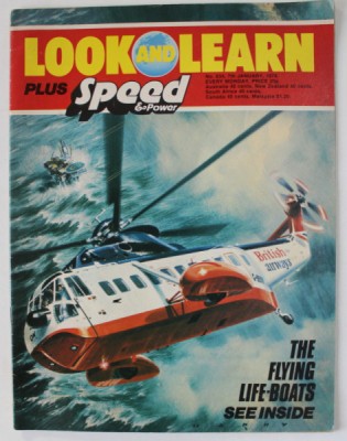 LOOK AND LEARN , PLUS SPEED and POWER , REVISTA PENTRU TINERET , No. 834 , 1978 foto