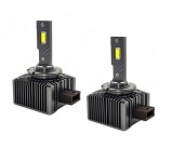 Set 2 becuri LED CanBus D1S 50W 9000lm/bec 6000K