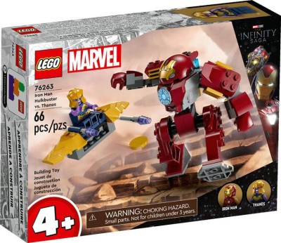 Lego super heroes iron man hulkbuster vs thanos 76263 foto