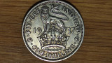 Anglia Marea Britanie -moneda colectie argint - 1 shilling 1937 - exceptionala !, Europa
