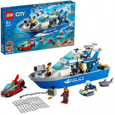 LEGO City Barca de Patrula a Politiei 60277 foto