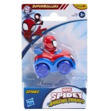 SPIDEY SI PRIETENII LUI UIMITORI MARVEL SUPER ROLLERS SET FIGURINA SPIDEY CU
