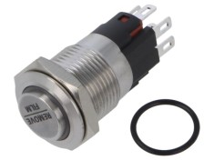 Comutator anti-vandalism E-SWITCH SPDT 2 poziții IP67 5A 250VAC 2A 24VDC