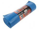 Saci pentru gunoi LDPE albastră 240L - 10 buc Maxi Pack