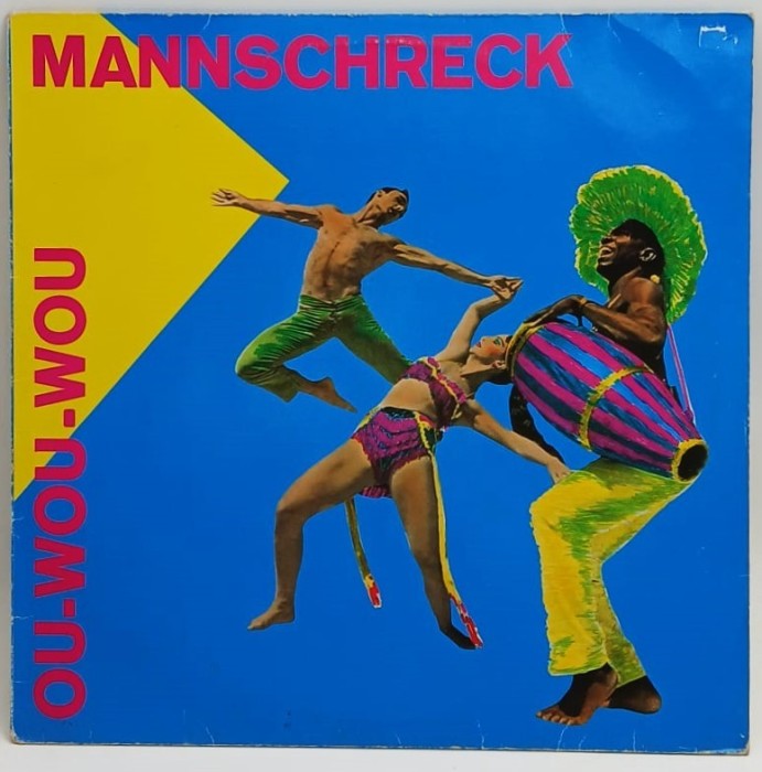Mannschreck &lrm;&ndash; Ou-Wou-Wou VG+ / VG+ vinil LP disc rock new wave Reflektor Z Germania 1982