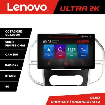 Navigatie Mercedes Vito w447 2016- ecran 13&amp;quot; 2K 8+128 Android Waze USB Navigatie 4G 360 Toslink Youtube Radio KIT-w447+EDT-E513-PRO CarStore Technolog foto