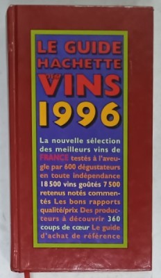 LE GUIDE HACHETTE DES VINS , 1996 foto