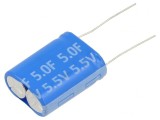 Supercondensator THT 5F 5,5V 21x26x10mm