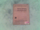 Kleiner lehrgang fur das blocktenspiel-Rudolf Schoch
