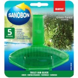 Odorizant solid Sano pentru vasul toaletei, Bon Green Forest, 55g