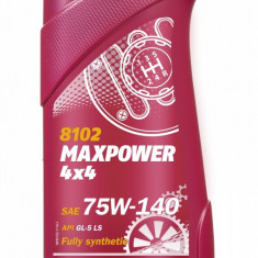 Ulei Transmisie Diferential 4X4 Mannol Maxpower 75W-140 GL-5 8102 1L MN8102-1