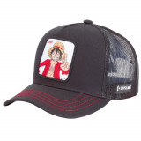 Capace de baseball Capslab One Piece Trucker Cap CL-OP1-1-LUF2 negru