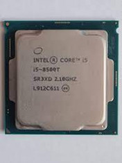 Procesor Intel I5 8500T, coler, garantie 12 luni foto