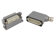 Set Conector HDC Tată-Mamă Soclu-Mufă Han Kit