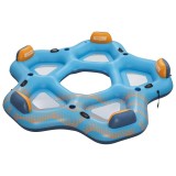 Bestway Insula flotantă Hydro-Force albastru 300 x 287 cm PVC 42035719