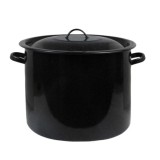 Oala Tip Greu cu Capac Emailata 40l 40cm 7150139P/40 DNC0691 CNN
