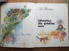 ANA BLANDIANA- INTAMPLARI DIN GRADINA MEA, 1986 foto