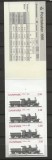 Danemarca 1991 - Locomotive, carnet filatelic neuzat