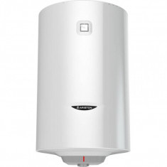 Boiler termoelectric Ariston PRO 1 R 80 VTD 1,8K, capacitate 80 l, putere 1800 W, serpentina pe partea dreapta, rezervor emailat cu titan