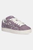 Puma sneakers din piele &icirc;ntoarsă Suede XL RIPNDIP culoarea violet, 403651