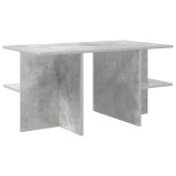 vidaXL Masă de cafea Gri Beton 87 x 50 x 45 cm Lemn prelucrat 8001058