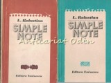 Cumpara ieftin Simple Note I, II - L. Kalustian