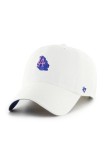 47 brand șapcă de baseball din bumbac MLB Los Angeles Dodgers culoarea alb, uni, B-CHPCU12GWS-WHA