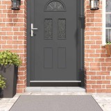 Cumpara ieftin Perdele de usa cu perii cu montare prin insurubare 12 pcs