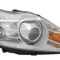 Far Ford Focus 2 (DA_) 01.2008-12.2010 TYC partea stanga H1+H7 cu motoras , culoare crom, cu lumina pentru viraje
