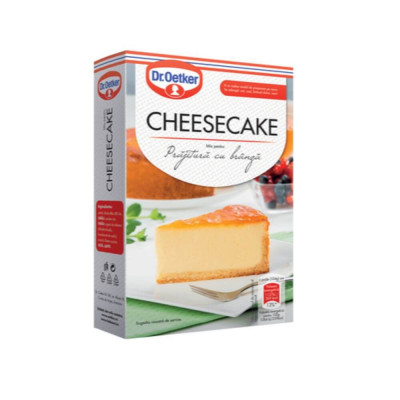 Mix Cheesecake Dr. Oetker, 510 g, Mix Tort Cheesecake, Mix Cheesecake, Mix Prajitura Cheesecake, Mix Prajitura cu Branza, Mix Prajitura cu Crema de Br foto