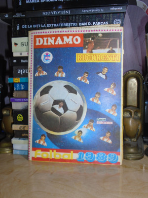 FOTBAL : DINAMO BUCURESTI 1989 ( POSTER DINAMO ) foto