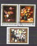 Hungary 1977 Paintings, Flowers used E.051