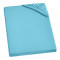 Husa de pat din tricot cu elastic, Tim, Blue