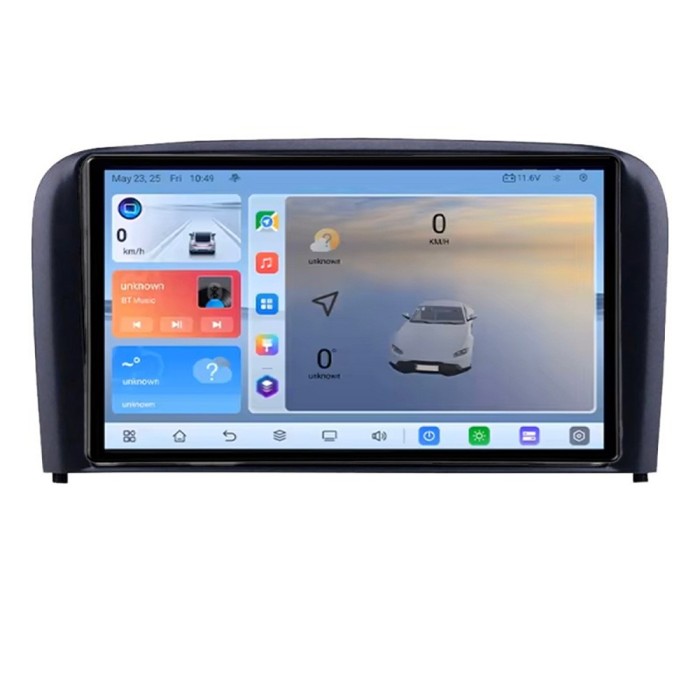 Navigatie Volvo S80 2004-2006 C-S80 Android 8 Core 2.2 Ghz 8+128 Qled 1K ADAS 4G LTE GPS 360 KIT-S80+EDT-E409V3 CarStore Technology