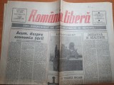 Romania libera 5 ianuarie 1990-articole si foto revolutia romana