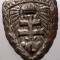 M.047 EMBLEMA WWII UNGARIA TRUPE PARAMILITARE LEVENTE SAPCA ISTEN HAZA KIRALY II