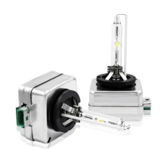 Set 2 becuri xenon D1S pentru far White 6000K, 12V, 35W