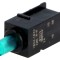 Rezistor Comutator DPDT OFF-ON, LED verde