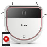 Aspirator robot Dibea D500, Programare, Aplicatie mobila, Calculare cale, Wi-Fi