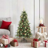 vidaXL Brad de Crăciun artificial cu ramuri articulare Verde 120 cm 3397397