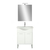 Mobilier complet de baie Nerva Prime 65 alb