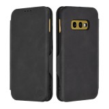 Husa 360&Atilde;&sbquo;&Acirc;&deg; Samsung Galaxy S10e Techsuit Safe Wallet Plus, negru