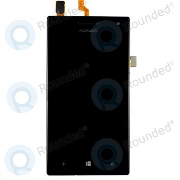 Huawei Ascend W2 Modul display frontal + lcd + digitizer negru foto